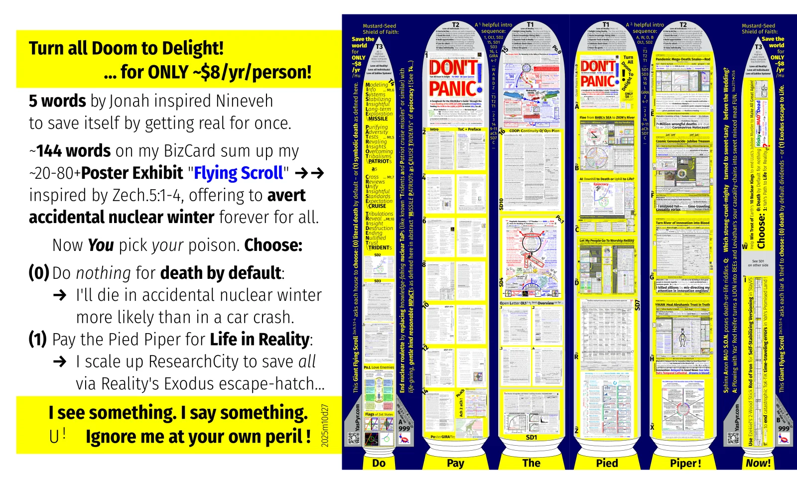 Nano Flying Scroll --- card 2 (the scroll)